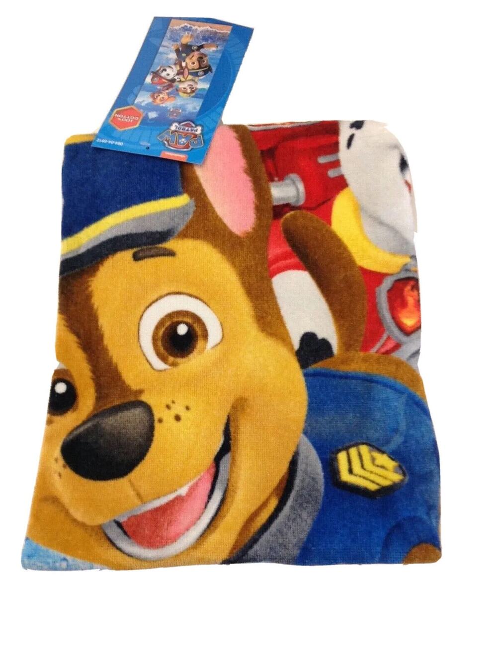 Paw Patrol Cotton Beach Swimming Pool Towel 28 inches x 58 inches NEW